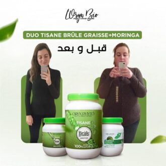 Duo Tisane Brûle-Graisses & Moringa